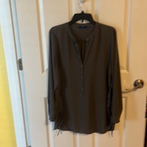 Selling Apt 9 long sleeve grey blouse XL